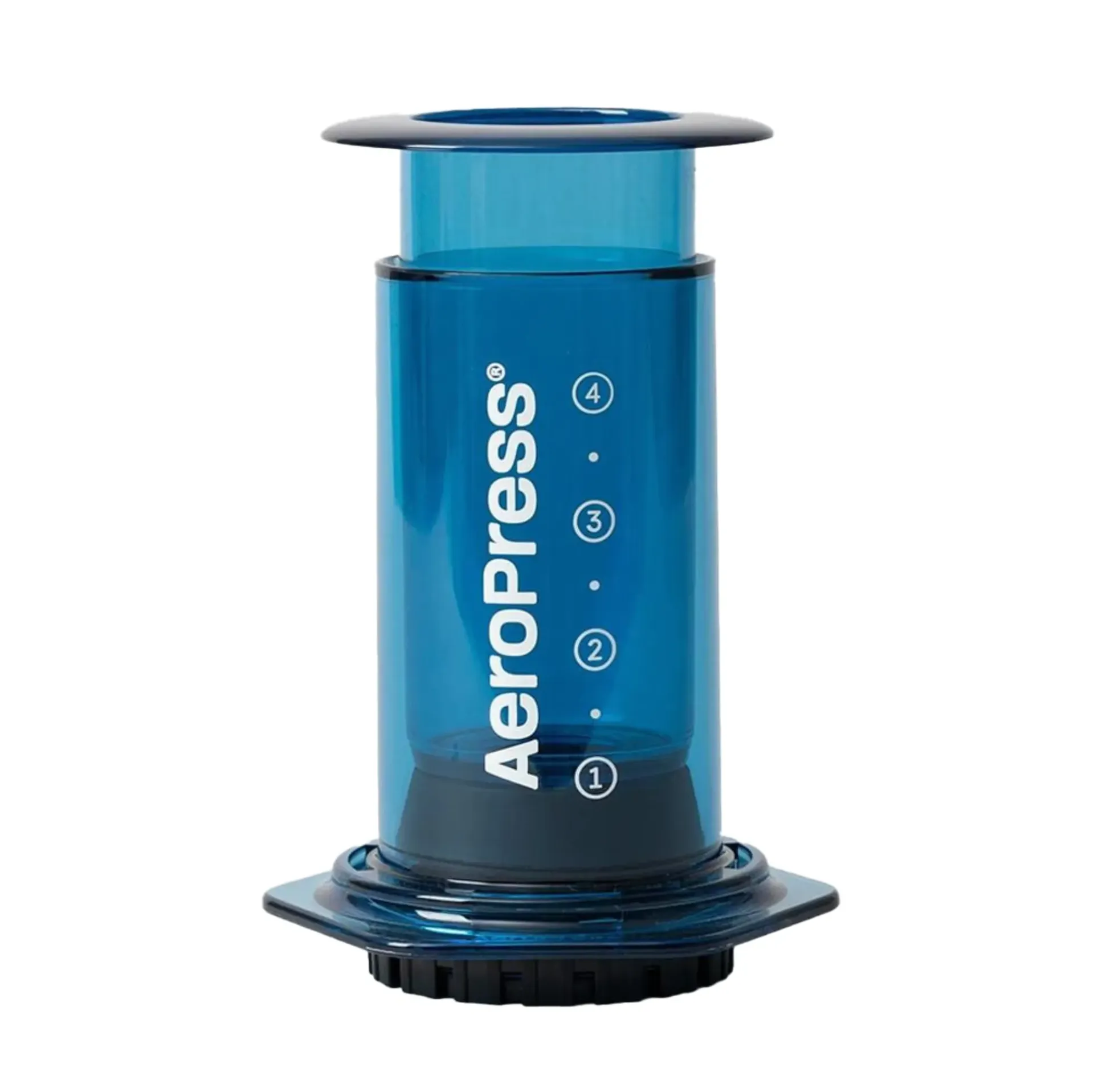 AeroPress kavinukas CLEAR BLUE kavos aparatas